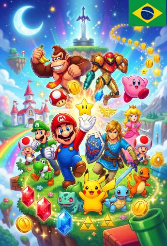 Nintendo Brazil eShop 100 BRL